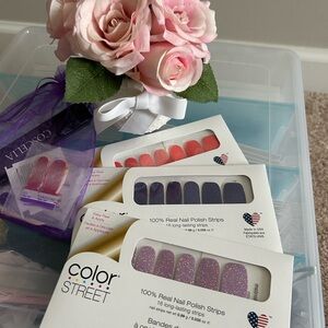 Color Street two surprise glitter sets